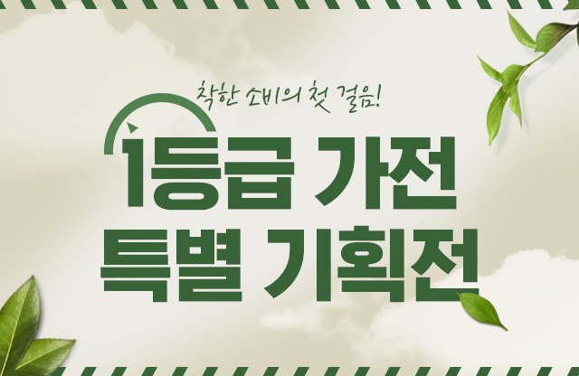 1등급 가전 특별 기획전